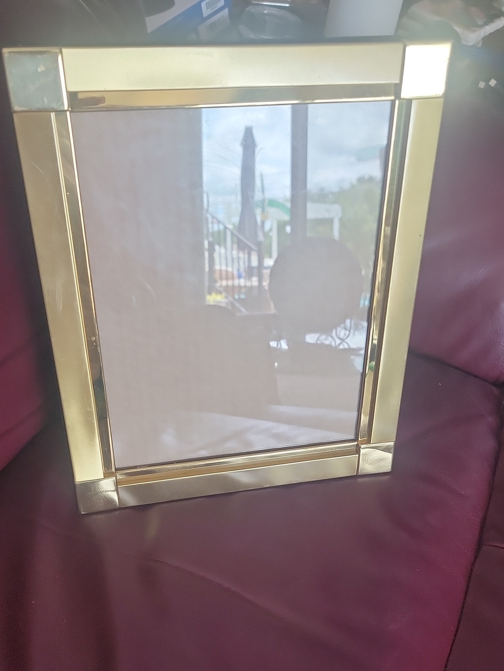 Fetco Gold Metal Picture Frame